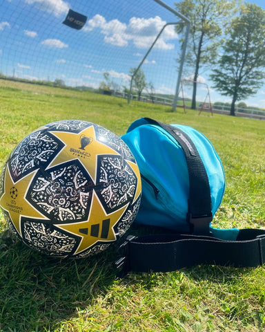 Fodboldtaske i Turkis blå