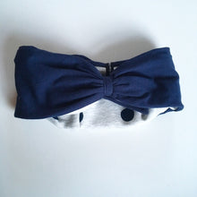 Indlæs billede til gallerivisning Pandebånd med prikker og blå jersey - TrikkerDesign