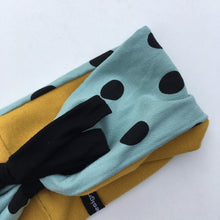 Indlæs billede til gallerivisning Pige pandebånd med aftageligt bånd. - TrikkerDesign