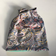 Indlæs billede til gallerivisning Børne hue i bohéme med sløjfe. Str.4-8 år - TrikkerDesign