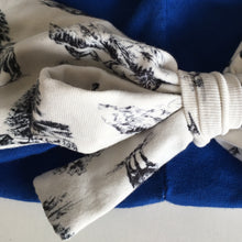 Indlæs billede til gallerivisning Pige pandebånd med dyr og sløjfe. Str.2-4 år - TrikkerDesign