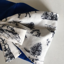 Indlæs billede til gallerivisning Pige pandebånd med dyr og sløjfe. Str.2-4 år - TrikkerDesign