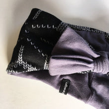 Indlæs billede til gallerivisning Pige pandebånd med sløjfe og snefnug. Str.6-14 år. - TrikkerDesign