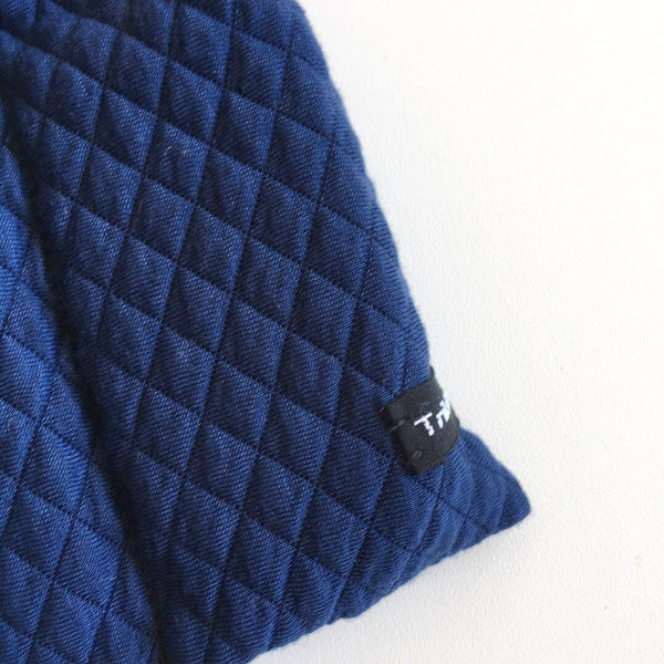 Babyalarm pose i blå med grå snor - TrikkerDesign