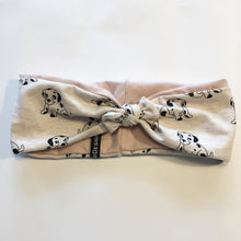 Indlæs billede til gallerivisning Pige pandebånd med hunde str. 6-10 år