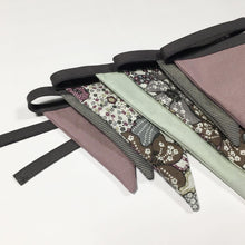 Indlæs billede til gallerivisning Flagranke i støvet lilla, bohéme og mint stof - TrikkerDesign