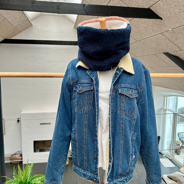 Halsedisse i rosa og blå teddybear