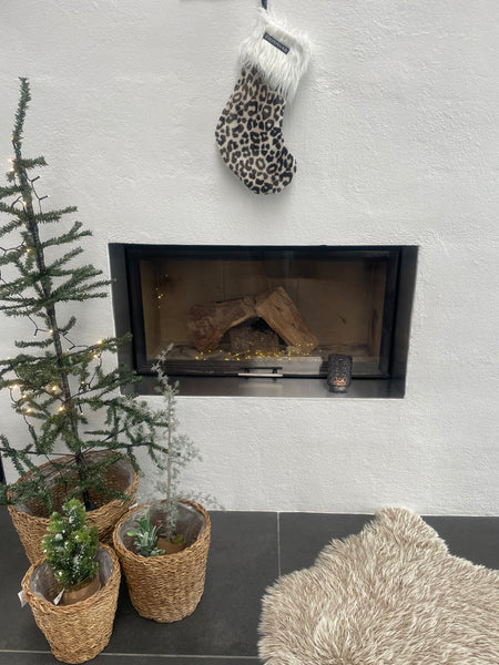 Kæmpe Julesok i Leo fleece.