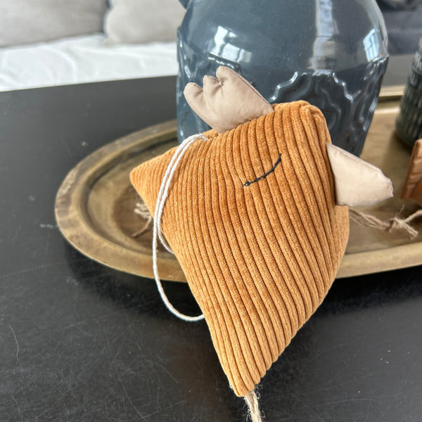 Stor kylling i fløjl.