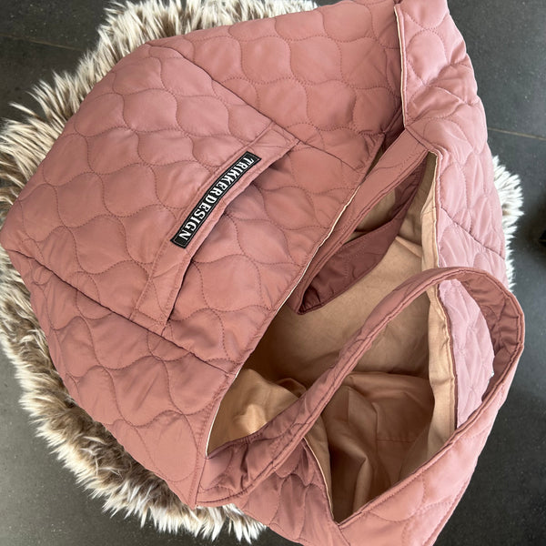 Stor lækker rosa shopper