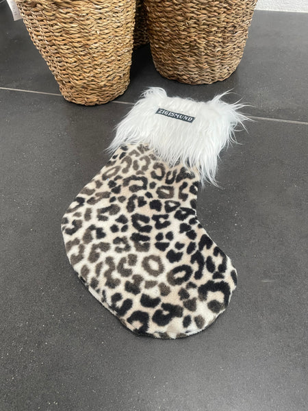 Kæmpe Julesok i Leo fleece.