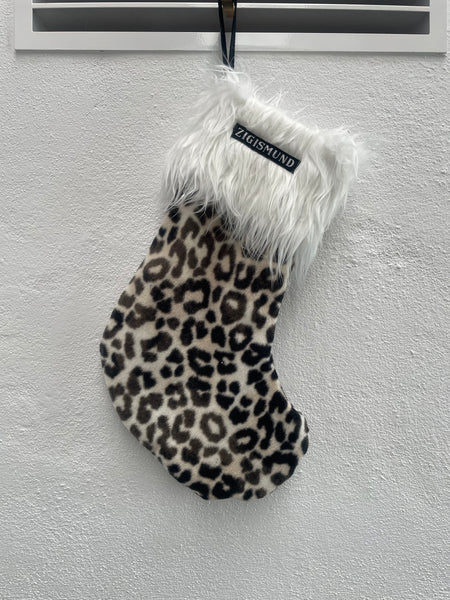 Kæmpe Julesok i Leo fleece.