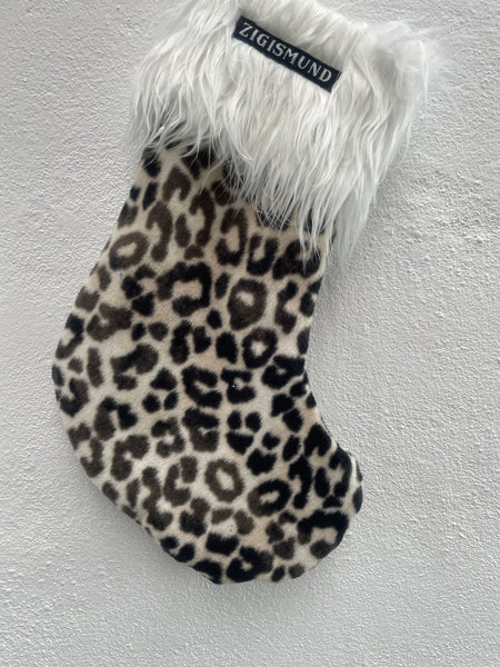 Kæmpe Julesok i Leo fleece.