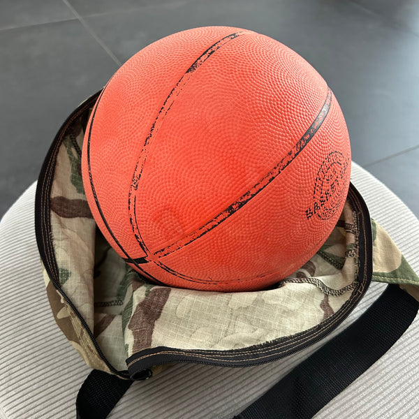 Basketboldtaske i camo stof