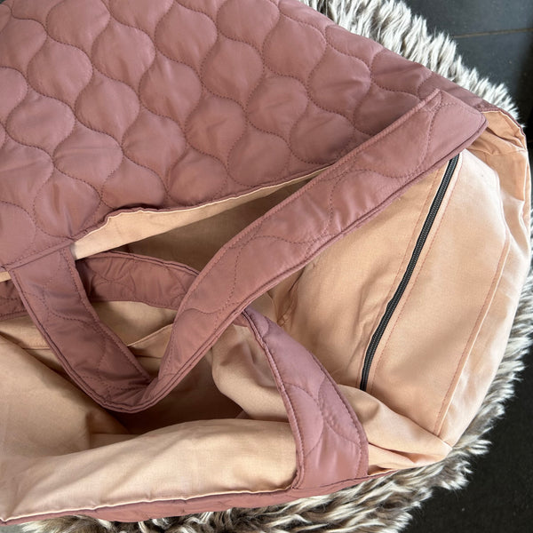 Stor lækker rosa shopper