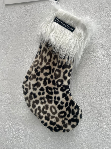 Kæmpe Julesok i Leo fleece.