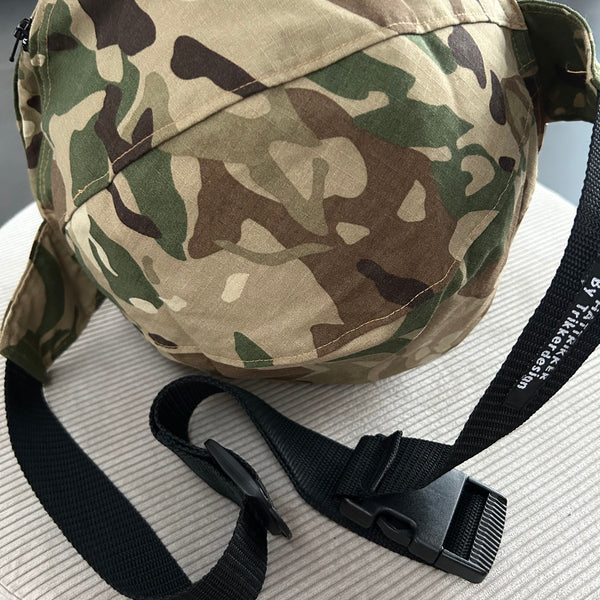 Basketboldtaske i camo stof