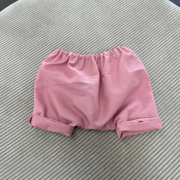 Skønne shorts til bamsen i rosa.