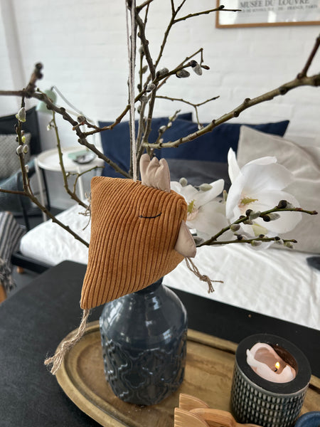 Stor kylling i fløjl.