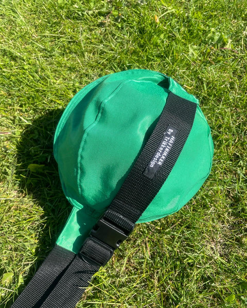 Fodboldtaske i klar grøn