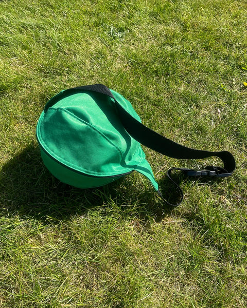 Fodboldtaske i klar grøn