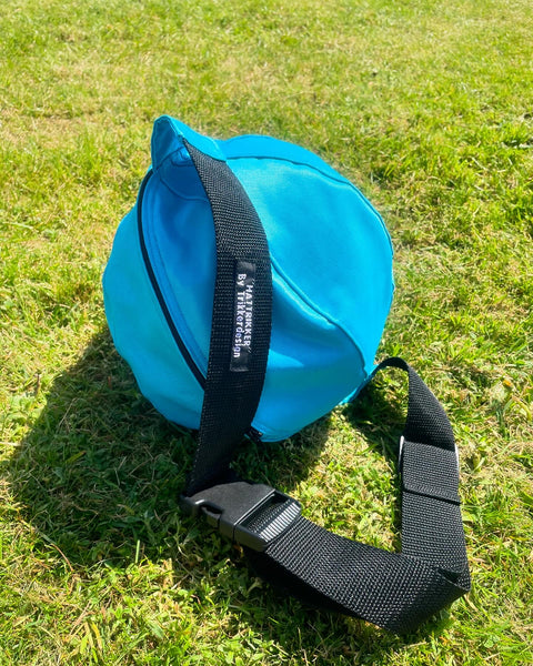 Fodboldtaske i Turkis blå