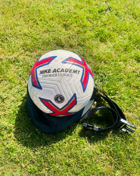 Fodboldtaske i dyb grøn