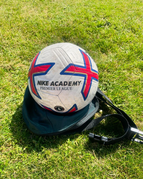 Fodboldtaske i dyb grøn