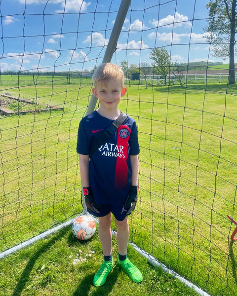 Fodboldtaske i dyb grøn