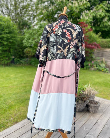 Kimono med blade str. xs-m
