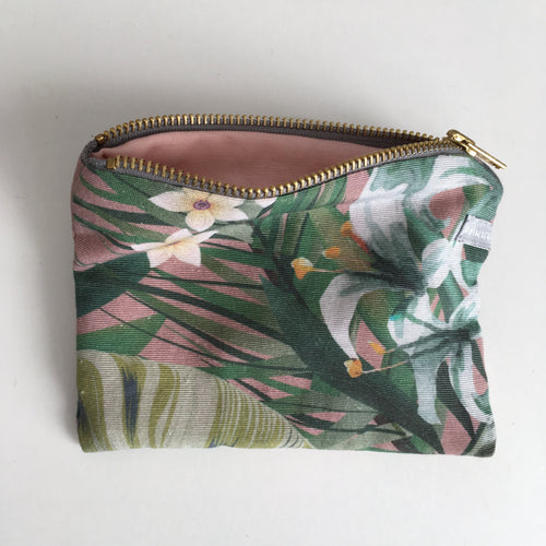 Pung/lille clutch med blade. - TrikkerDesign