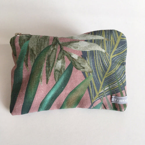 Pung/clutch i rosa farve. - TrikkerDesign