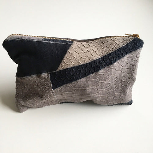 Clutch i sammensat lammeskind. - TrikkerDesign