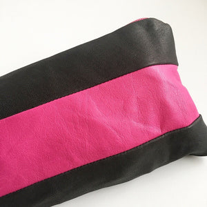 Clutch i Pink og antracit - TrikkerDesign