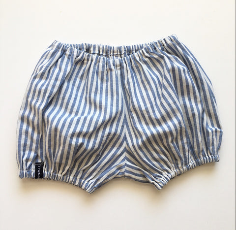 Stribede bloomers str. 6-12 mdr. - TrikkerDesign