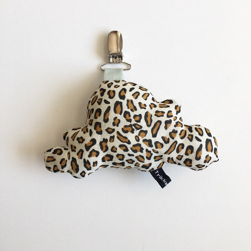 Barnevogns clips med Leopard sky - TrikkerDesign