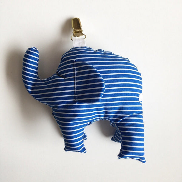 Barnevogns clips med Elefanten Tristan - TrikkerDesign