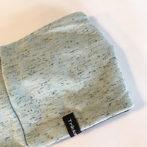 Pandebånd i mint Isoli og grå stretch - TrikkerDesign