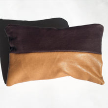 Indlæs billede til gallerivisning Lille clutch i plum og cognac.
