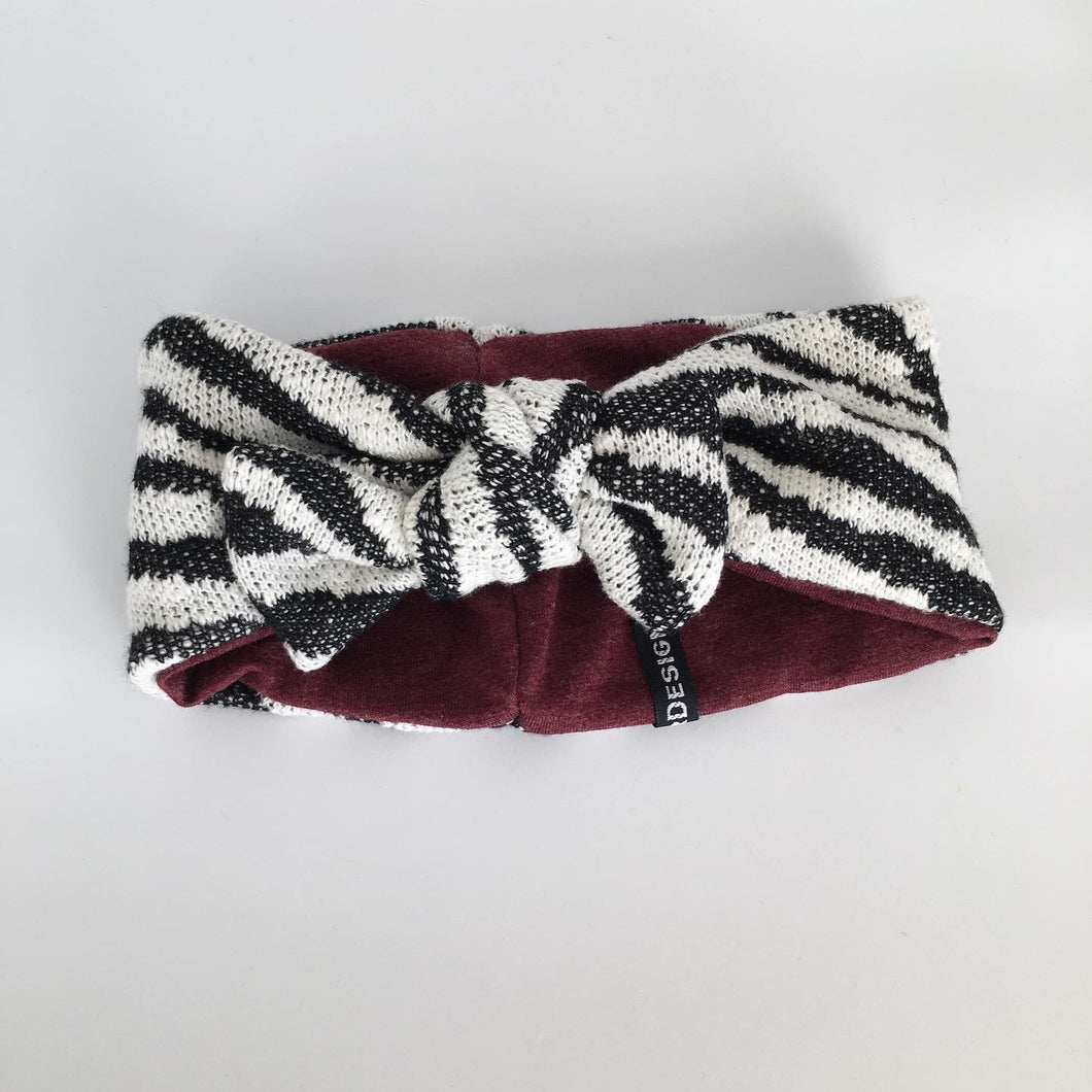 Baby Pandebånd i zebra look - TrikkerDesign